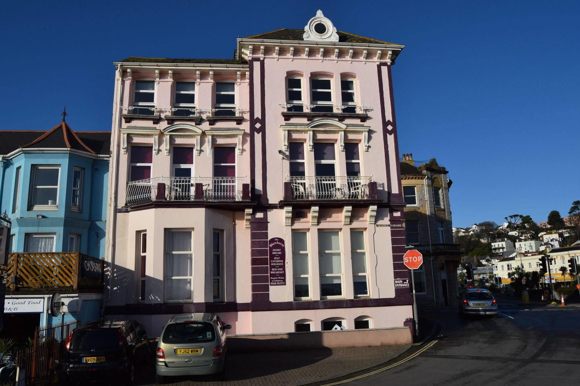 Bed and Breakfast The Blenheim Dawlish Exteriér fotografie
